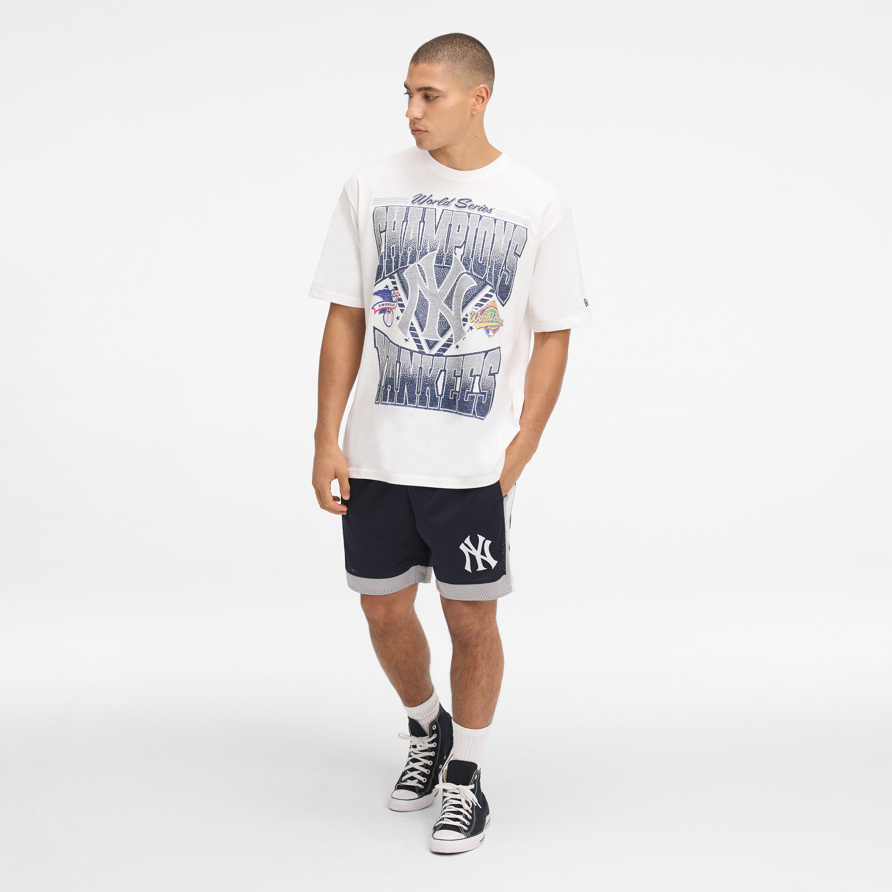 Boston Celtics Sport Classics Washed Optic White T-Shirt
