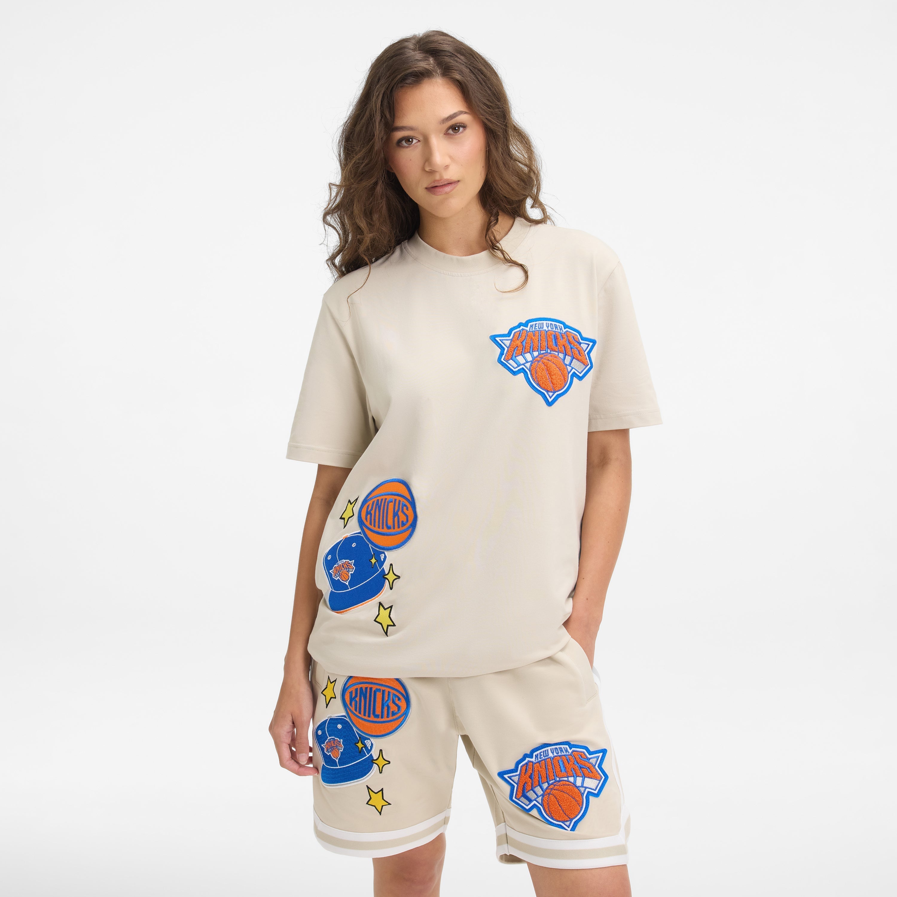 Atlanta Braves Stone Logo Select T-Shirt