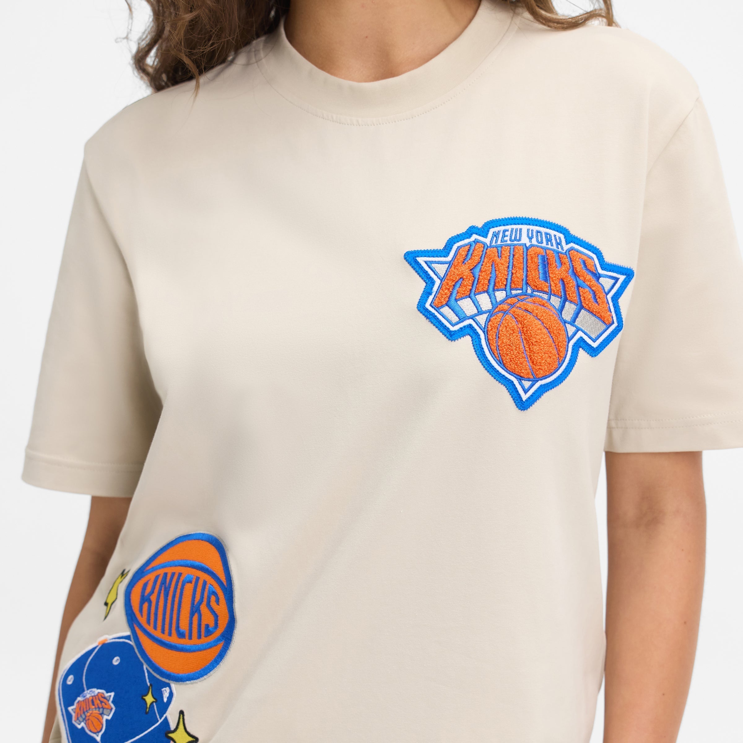 Atlanta Braves Stone Logo Select T-Shirt