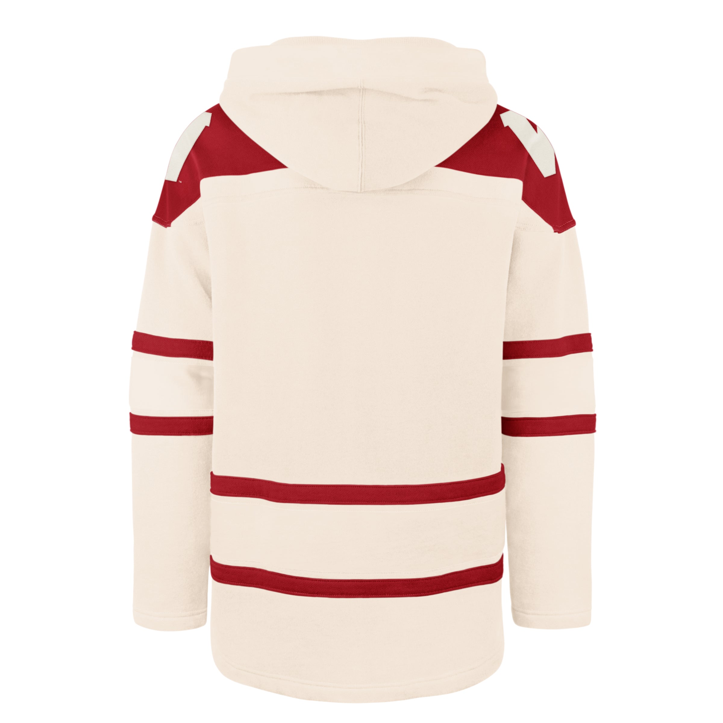 WISCONSIN BADGERS VINTAGE SUPERIOR '47 LACER HOOD