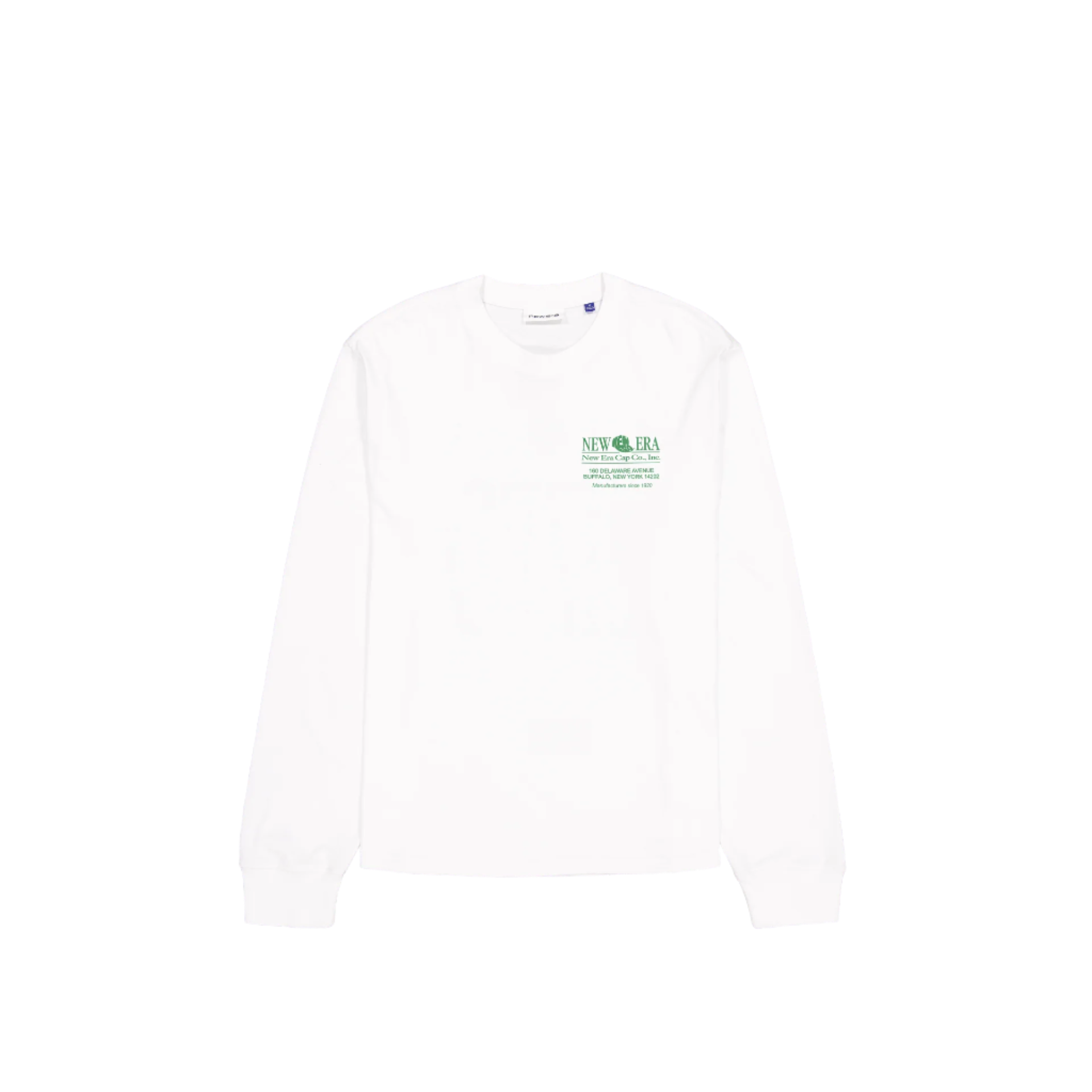 Sized Graphic College White Long Sleeve T-Shirt
