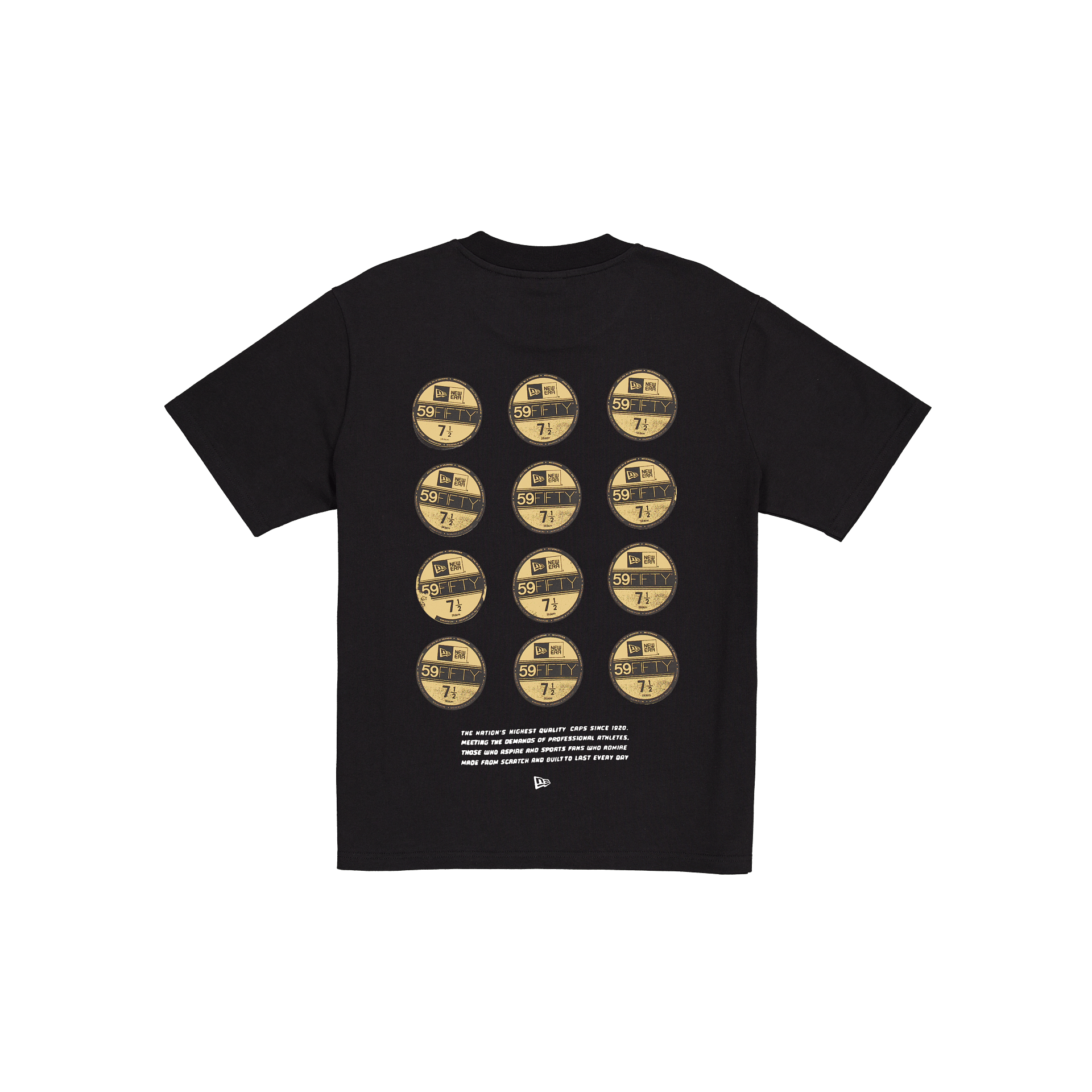 Medallion Graphic Black T-Shirt