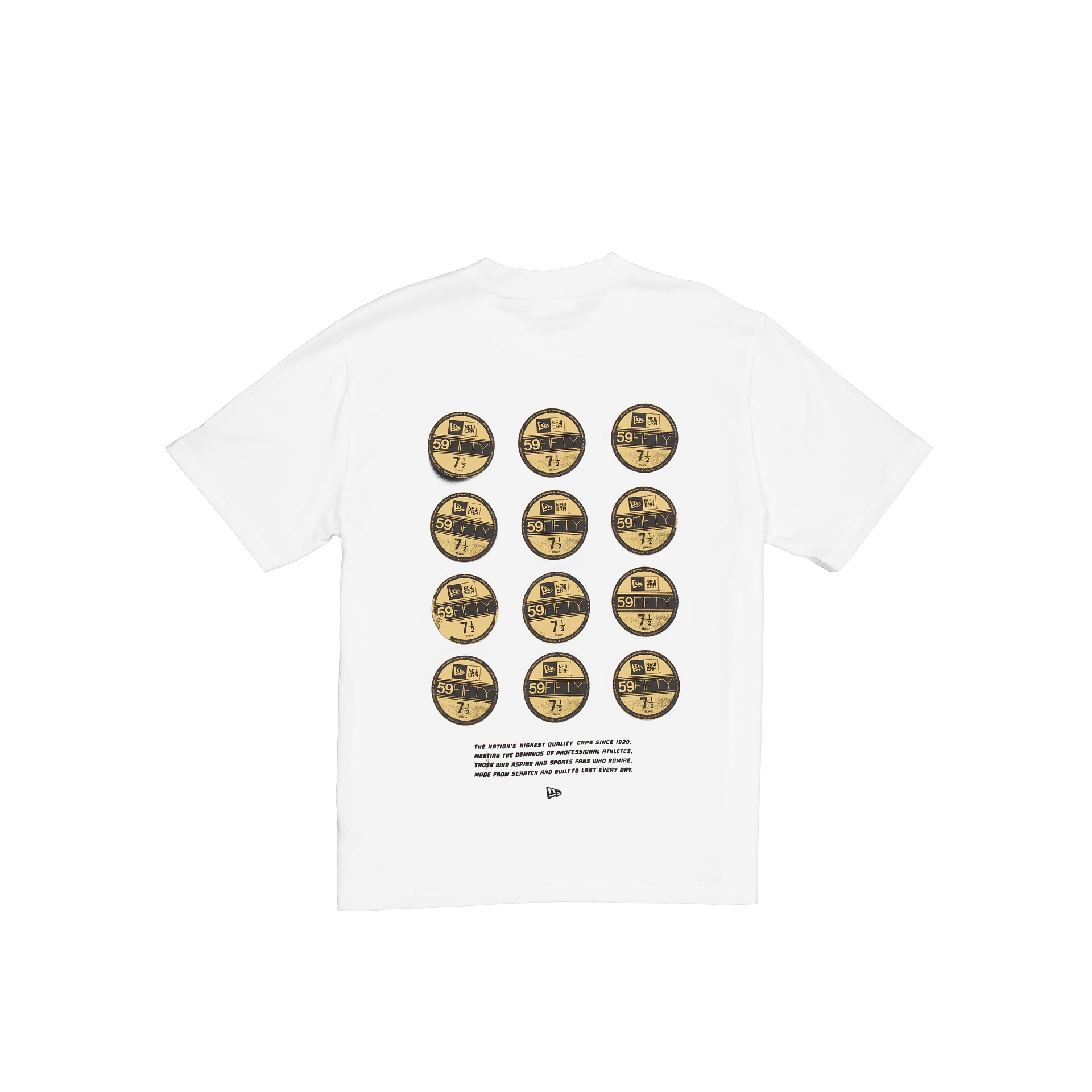 Medallion Graphic Optic White T-Shirt