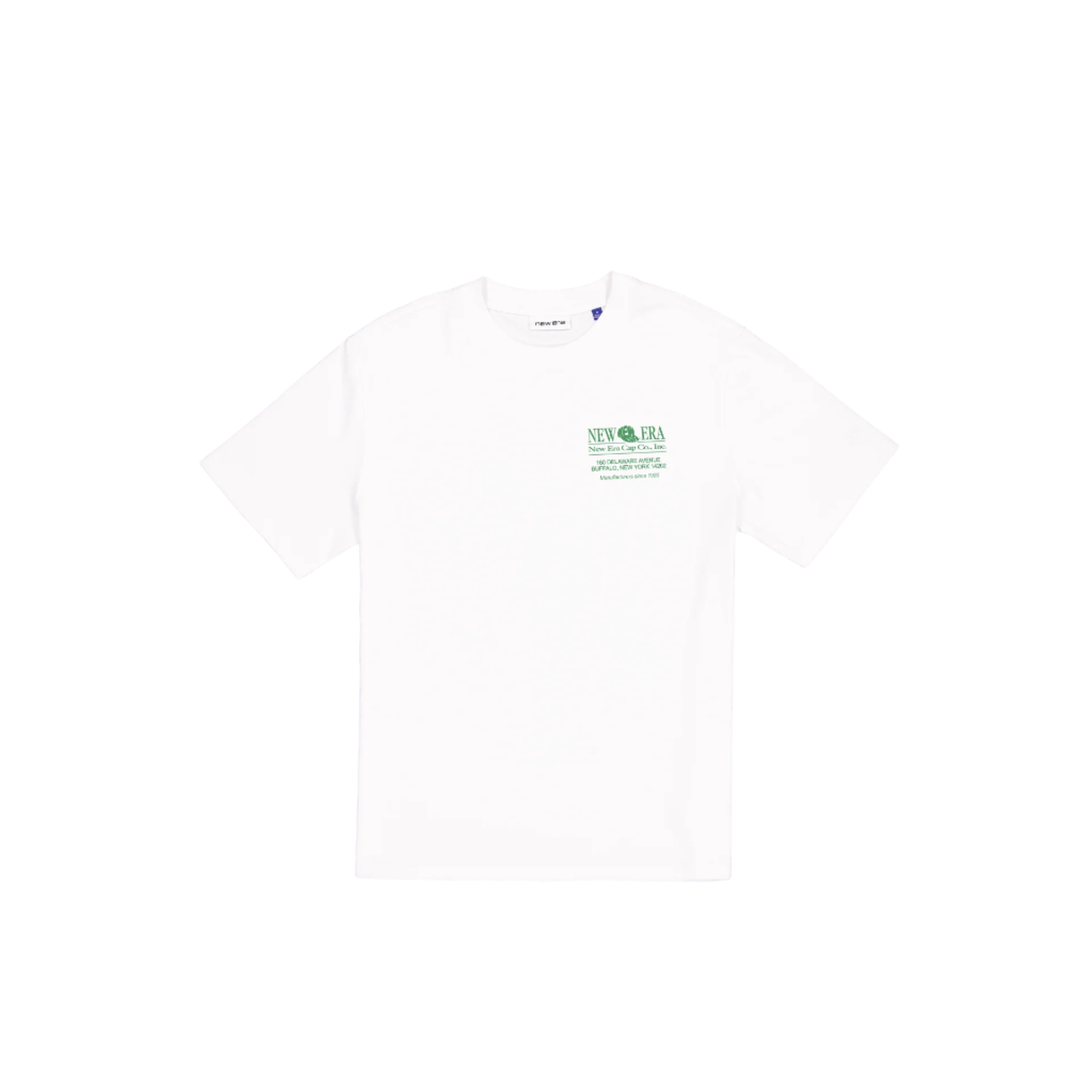 Sized Graphic College White T-Shirt
