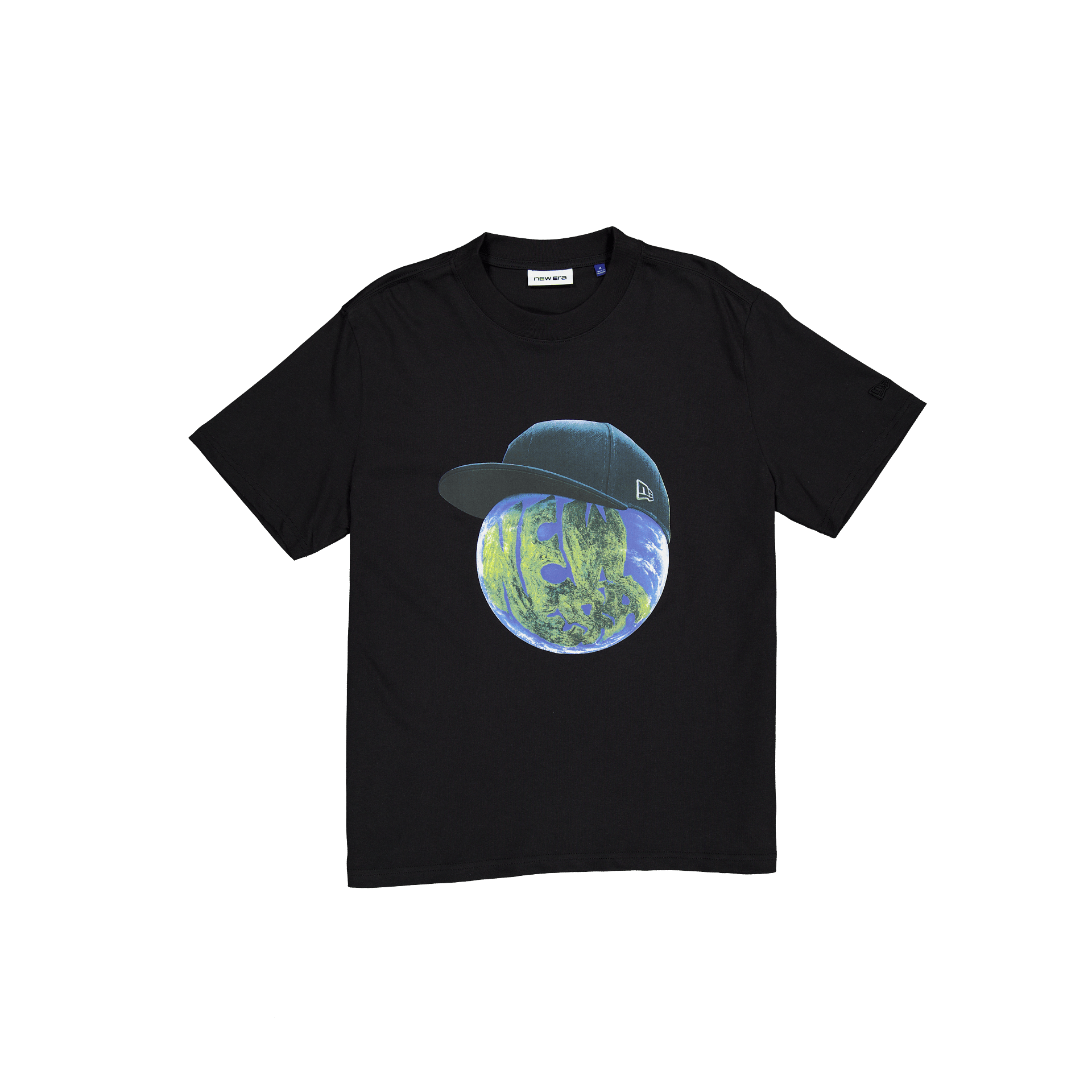 World Graphic Black T-Shirt