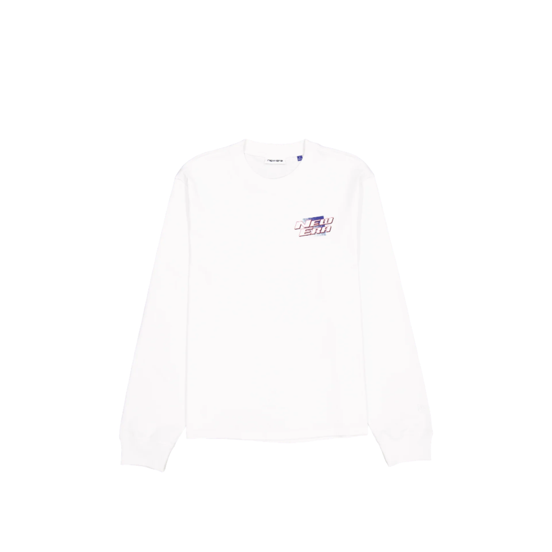 Go Pro Graphic College White Long Sleeve T-Shirt