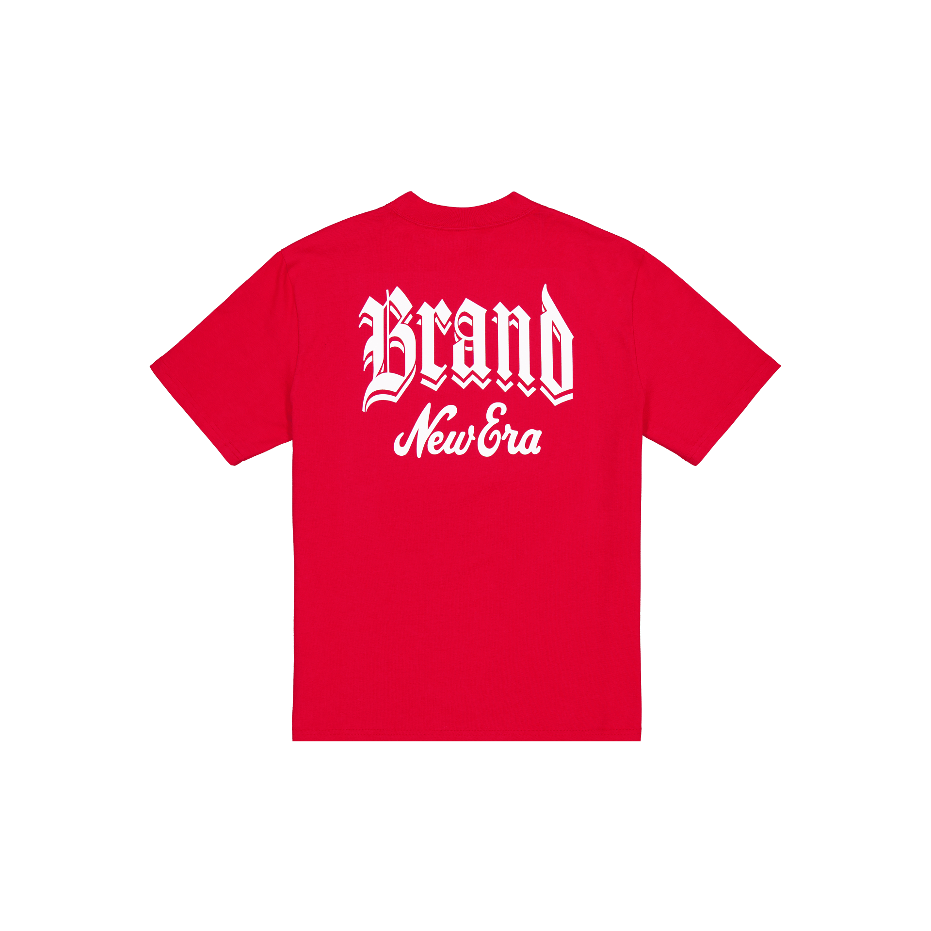 Blackletter Graphic Scarlet T-Shirt