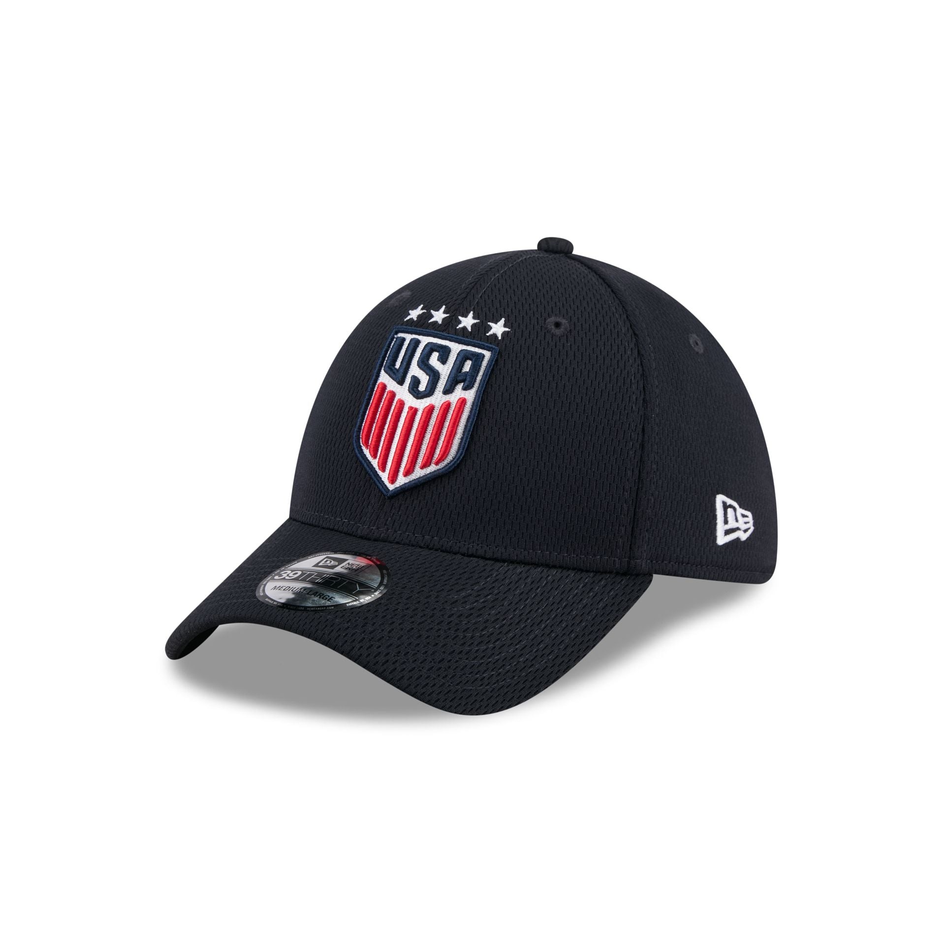 US Soccer Women's National Team Rear Wordmark 39THIRTY Stretch Fit Hat