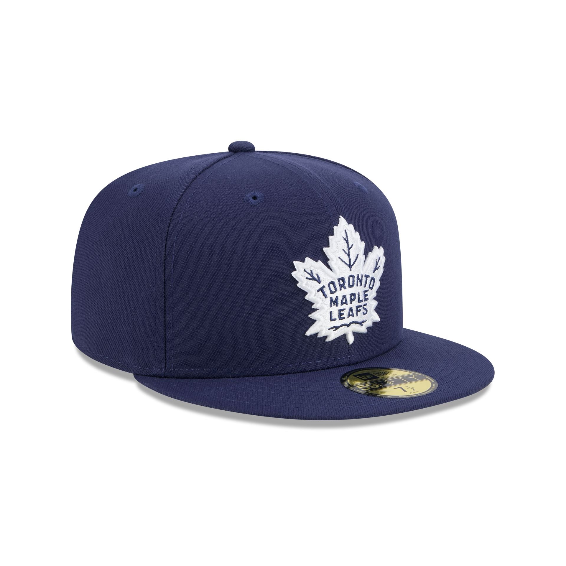 Toronto Maple Leafs Rear Wordmark 59FIFTY Fitted Hat