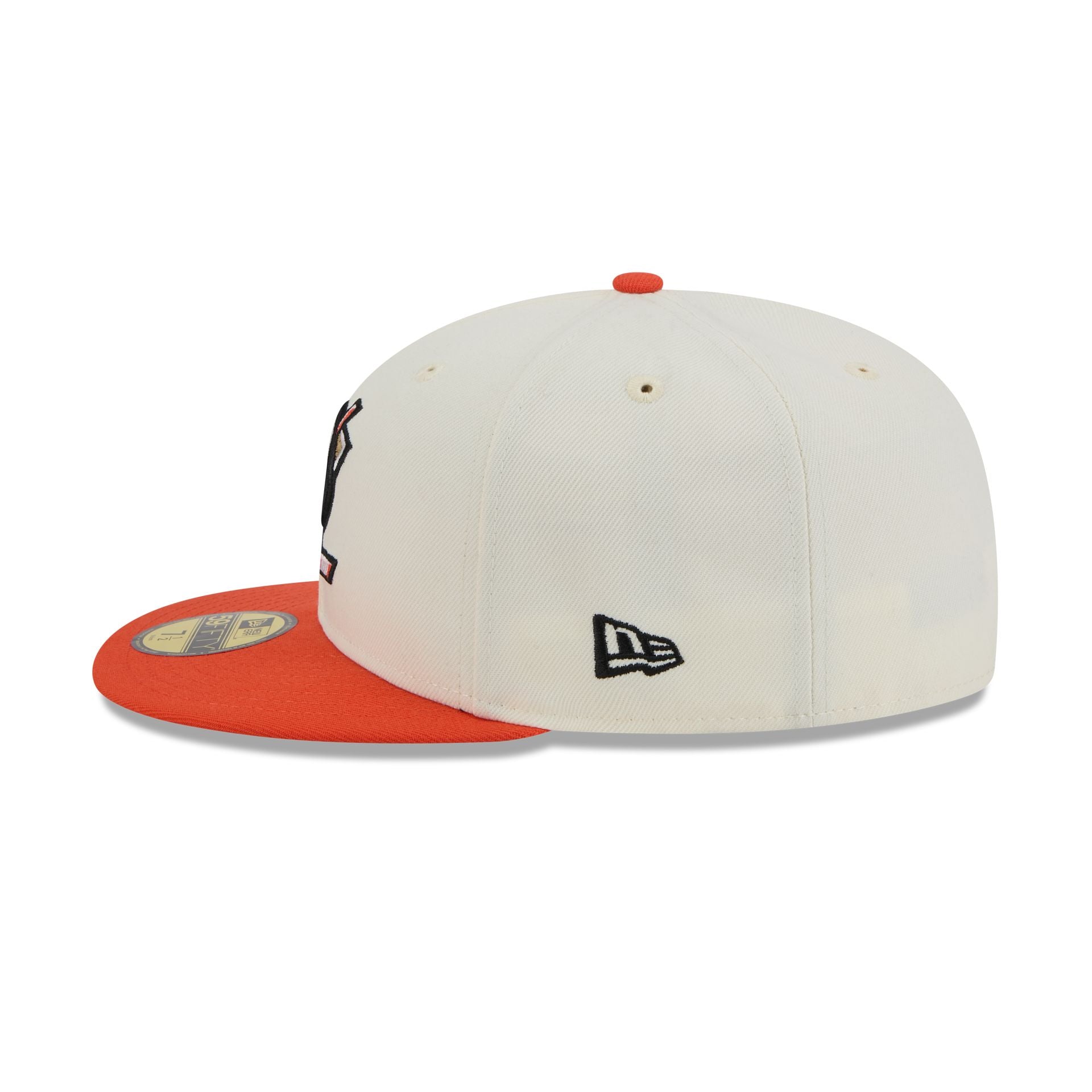 Anaheim Ducks Chrome White 59FIFTY Fitted Hat