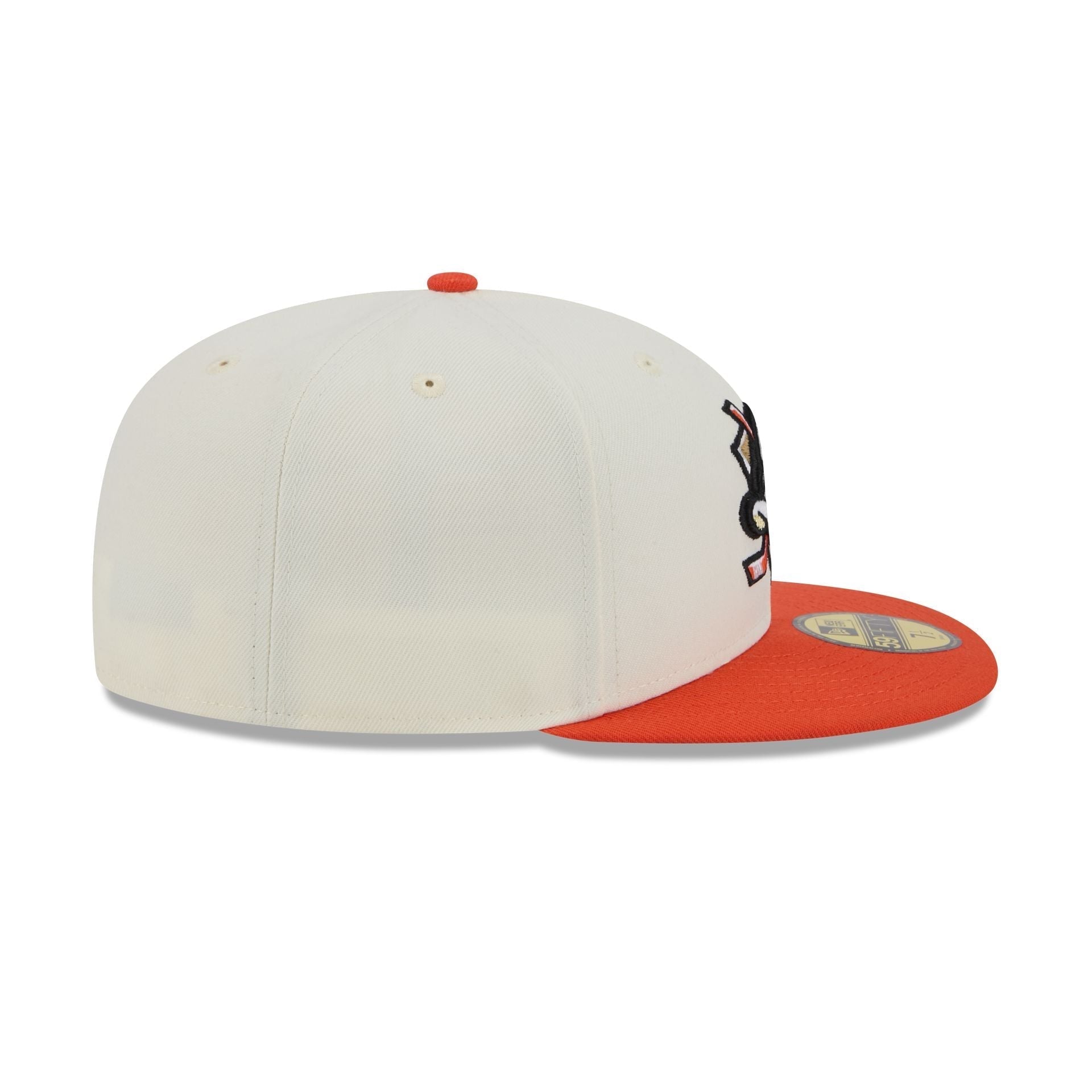 Anaheim Ducks Chrome White 59FIFTY Fitted Hat