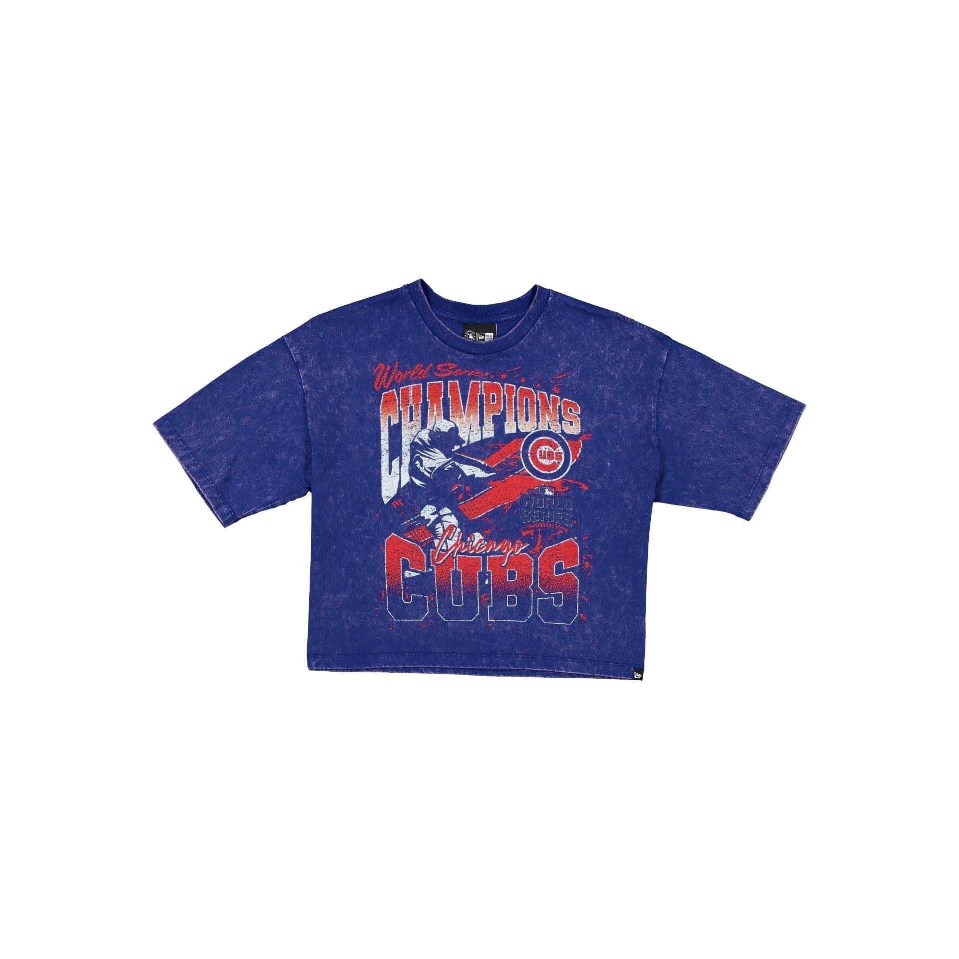 Chicago Cubs Sport Classics Women's Cropped T-Shirt