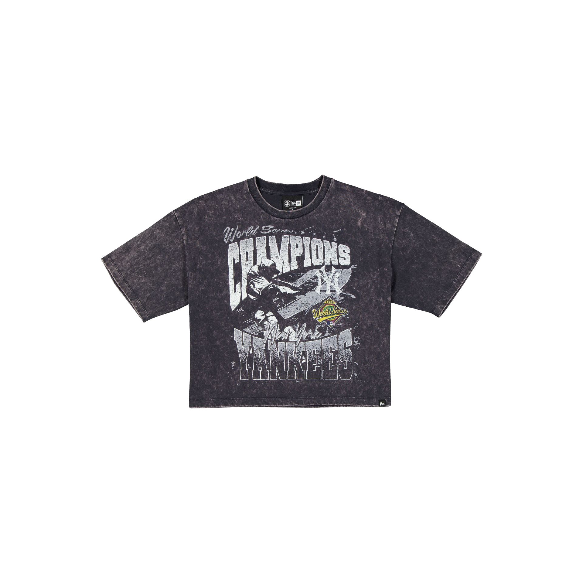 New York Yankees Sport Classics Women's Cropped T-Shirt