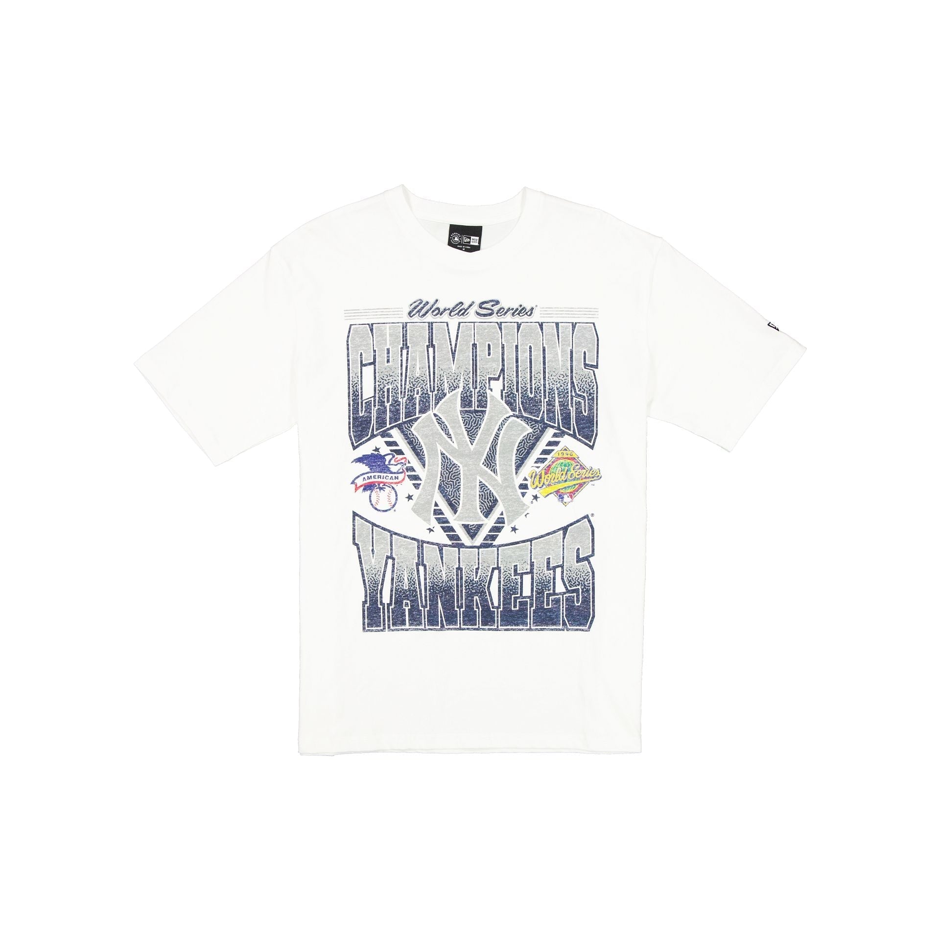 New York Yankees Sport Classics Washed Optic White T-Shirt