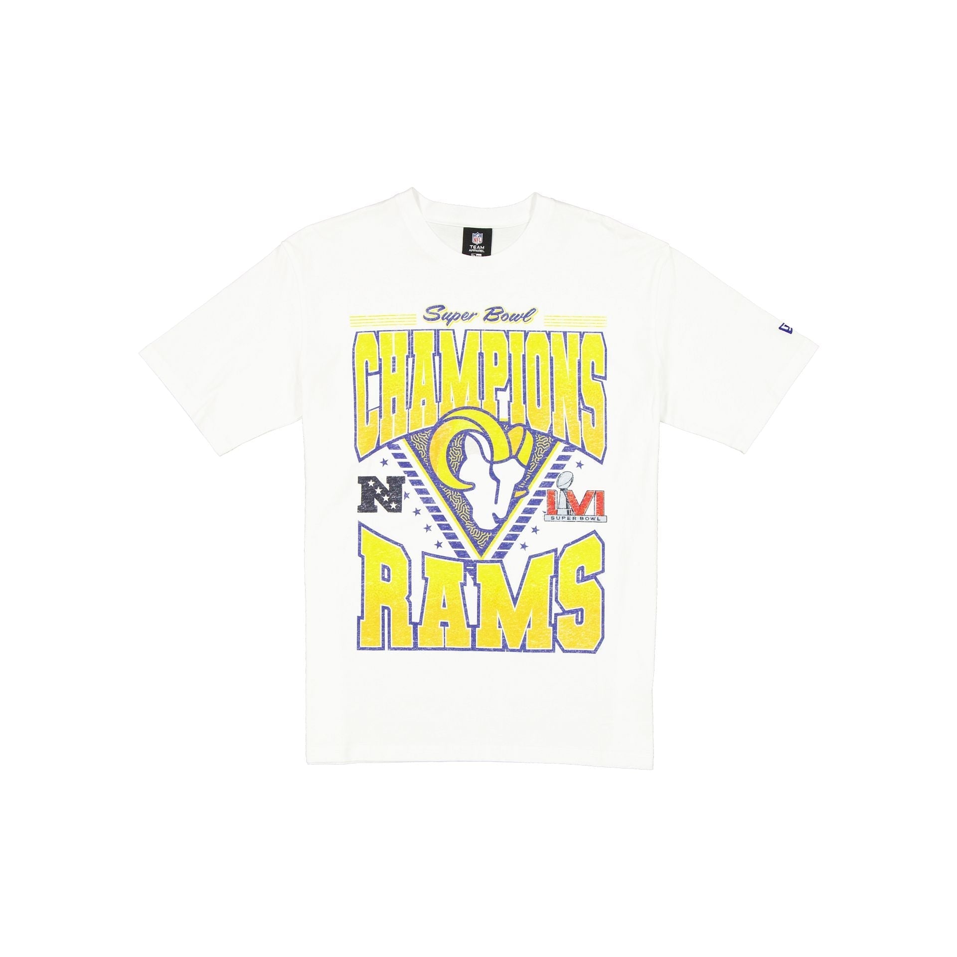 Los Angeles Rams Sport Classics Washed Optic White T-Shirt