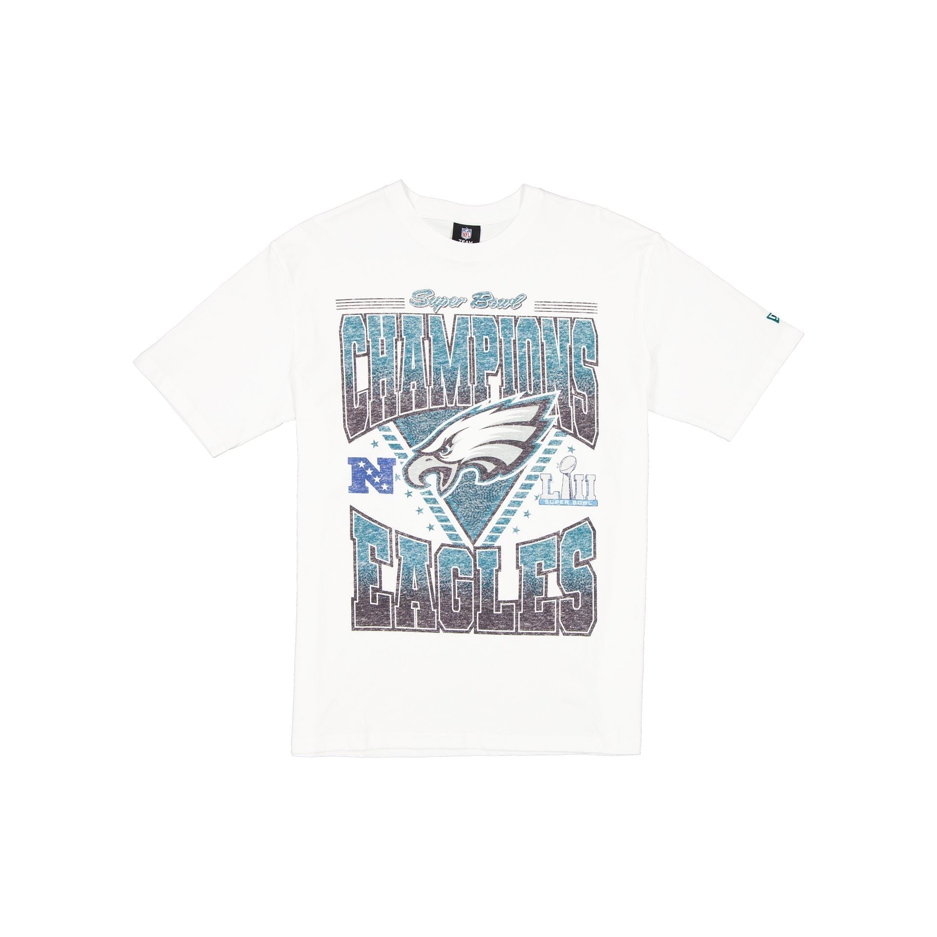 Philadelphia Eagles Sport Classics Washed Optic White T-Shirt