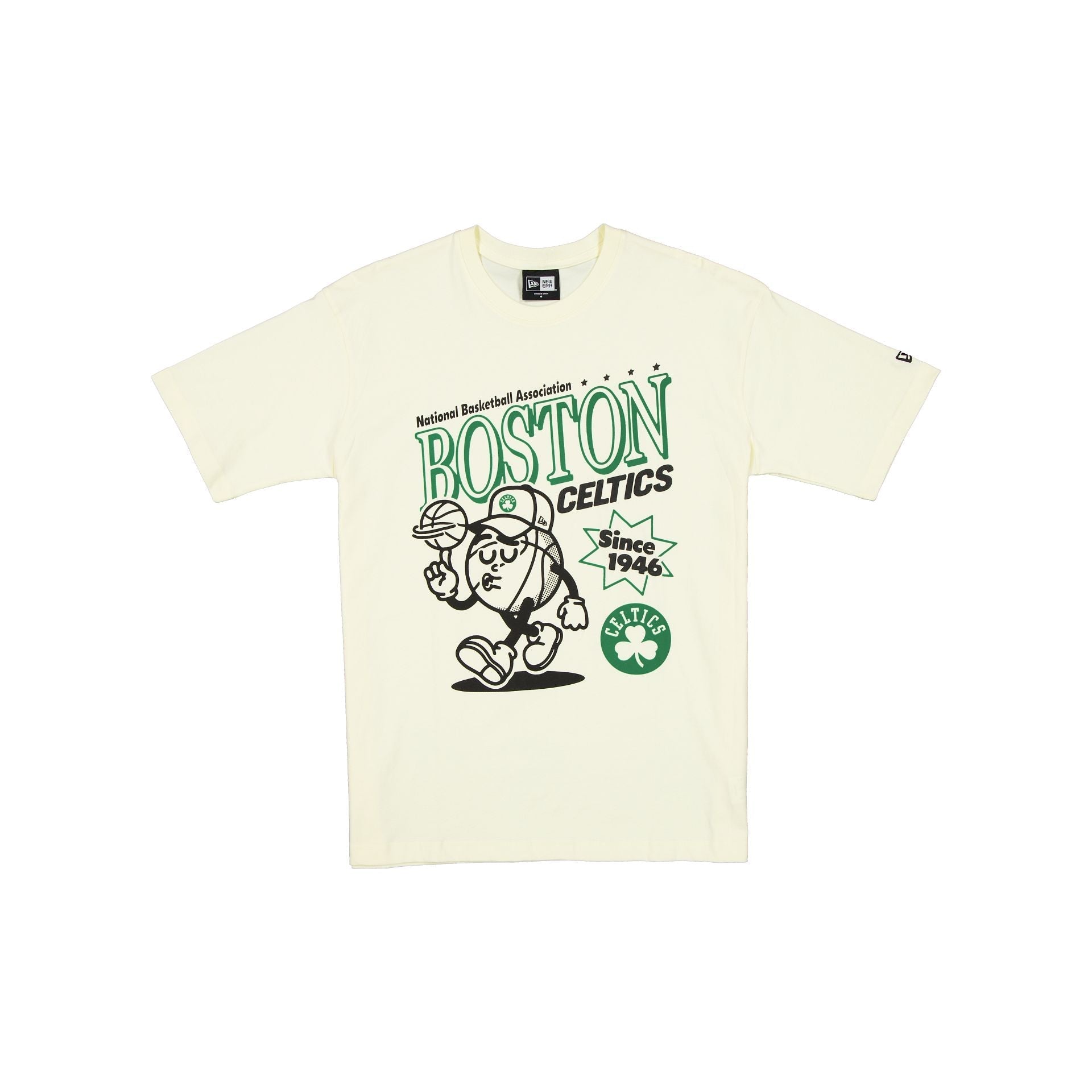Boston Celtics Sport Classics Chrome White T-Shirt