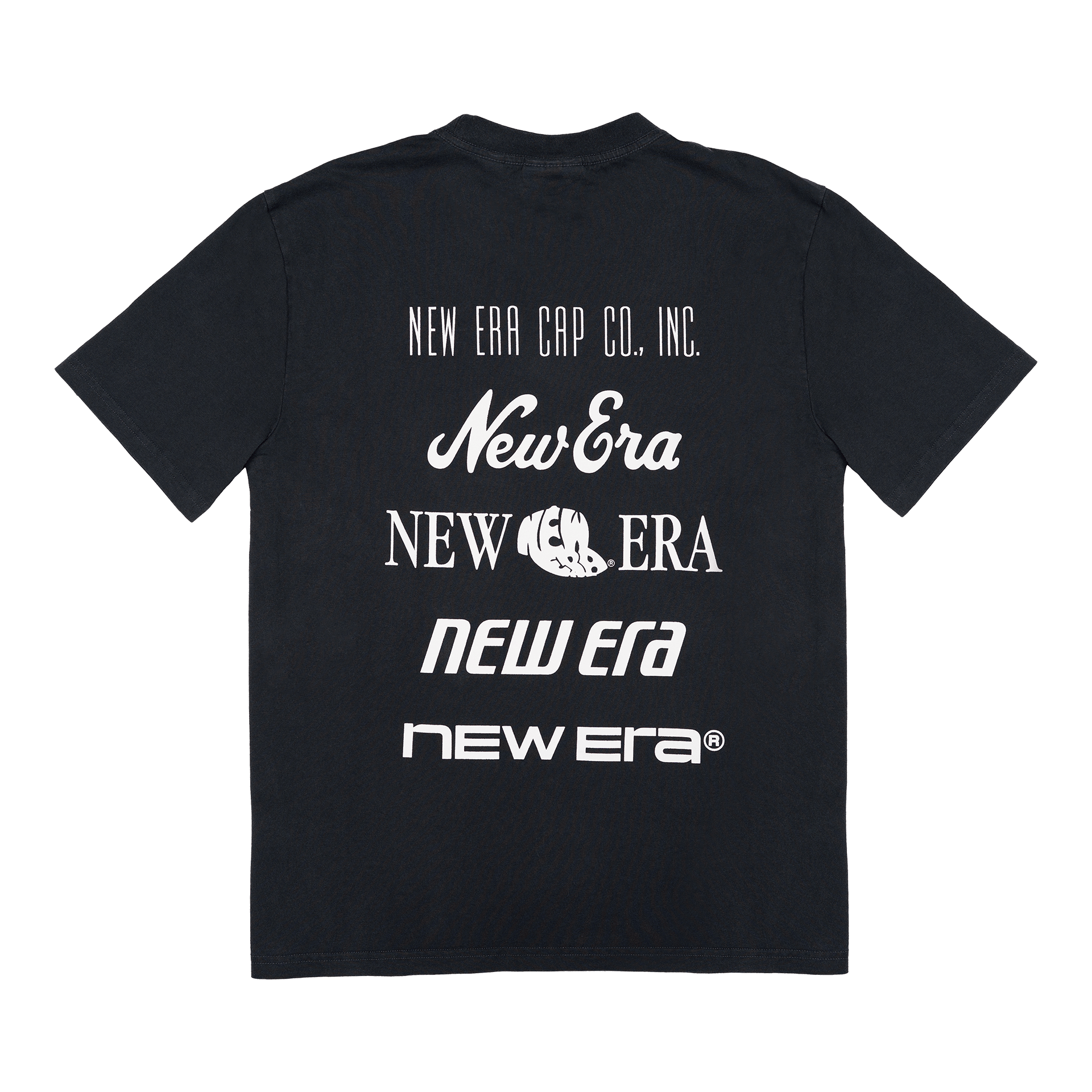 New Era Branded Moniker Black T-Shirt