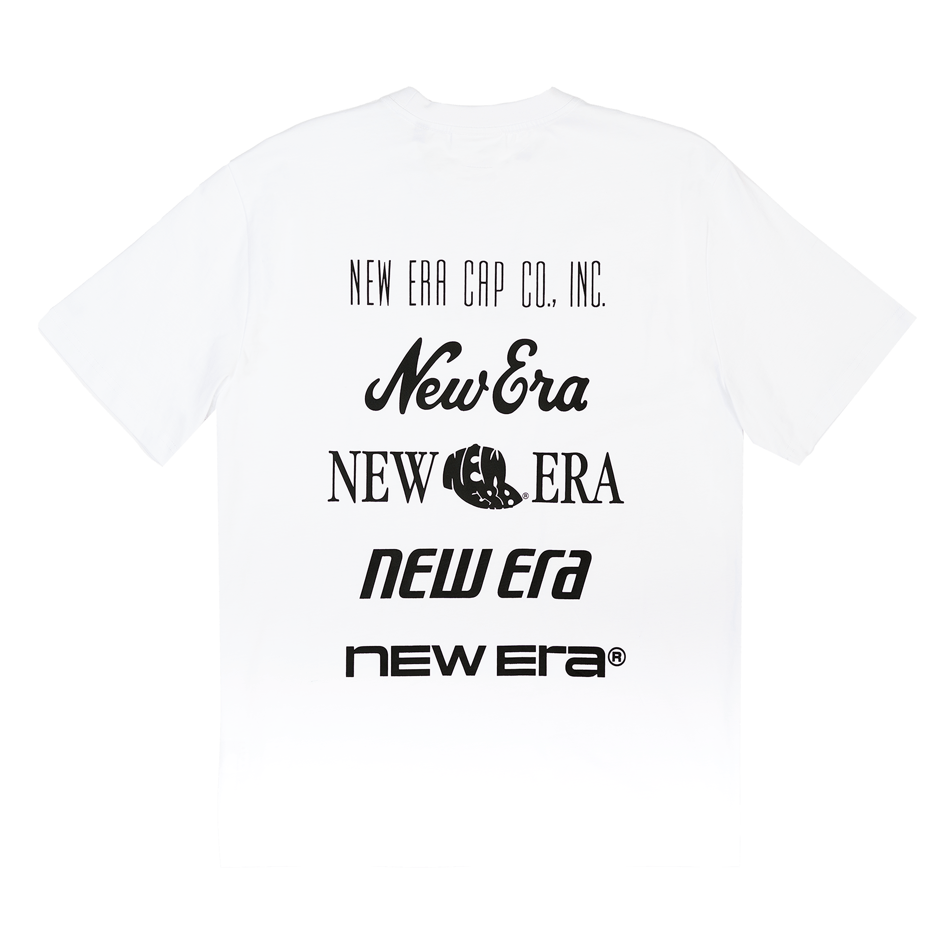 New Era Branded Moniker Optic White T-Shirt
