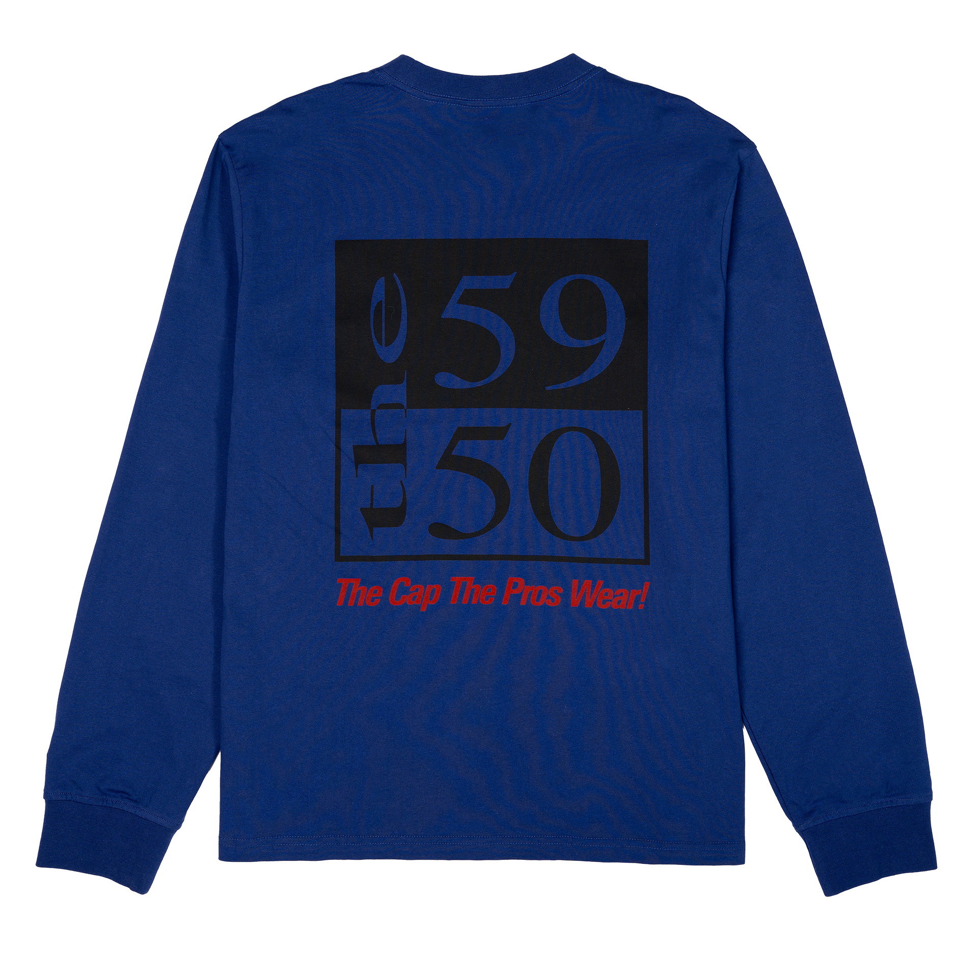 New Era Branded 59FIFTY Archivist Dark Royal Long Sleeve T-Shirt