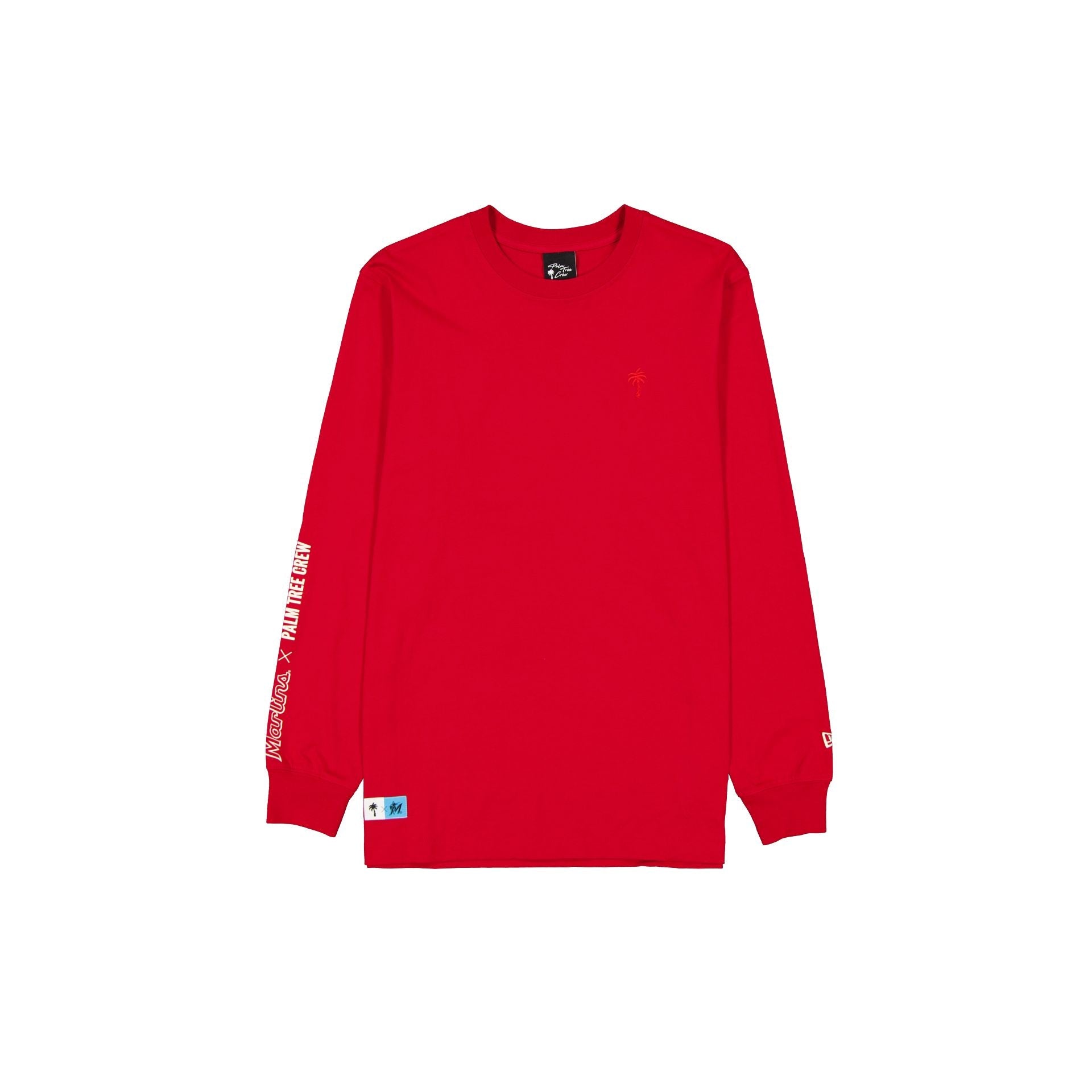 Palm Tree Crew x Miami Marlins Red Long Sleeve T-Shirt