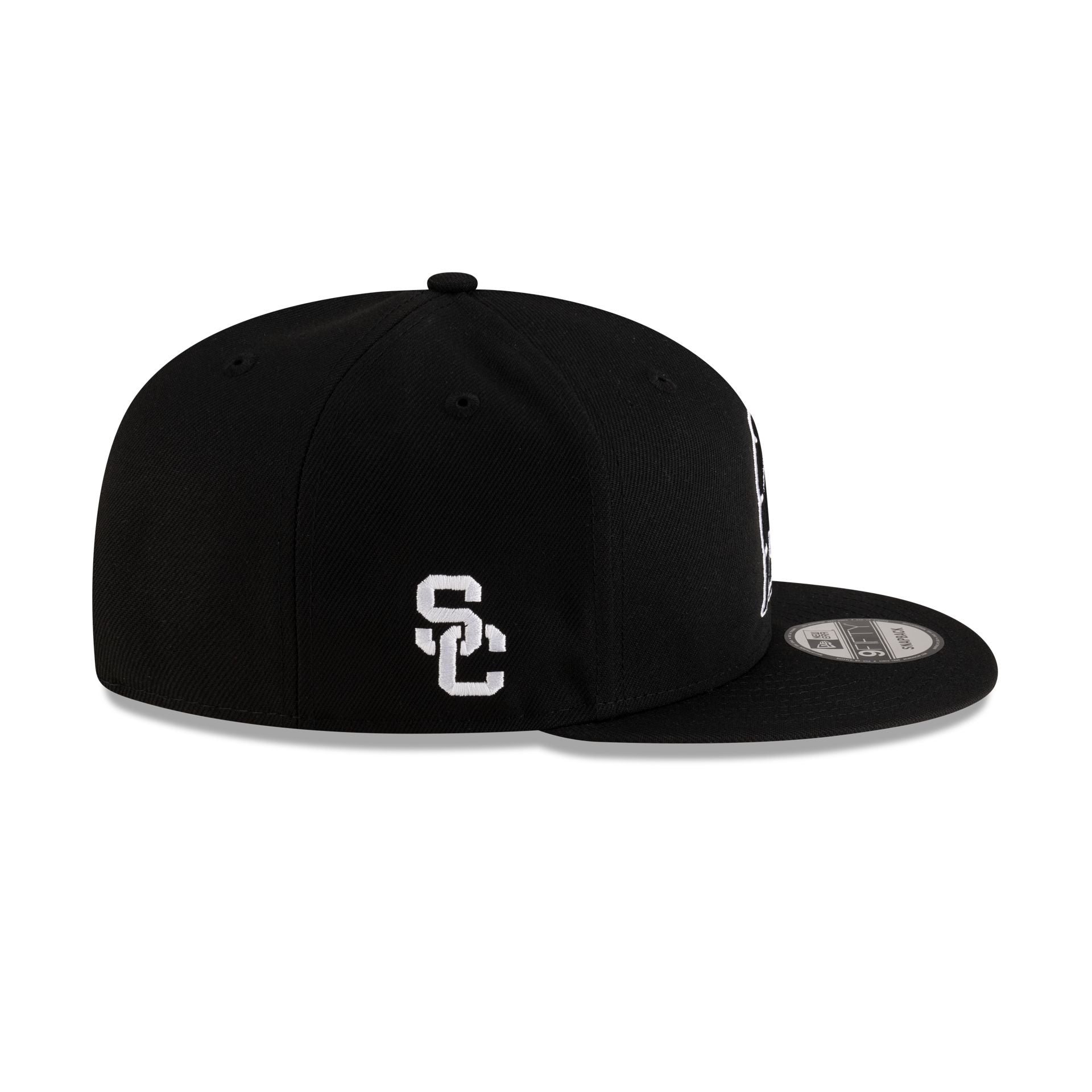 USC Trojans Black & White 9FIFTY Snapback Hat