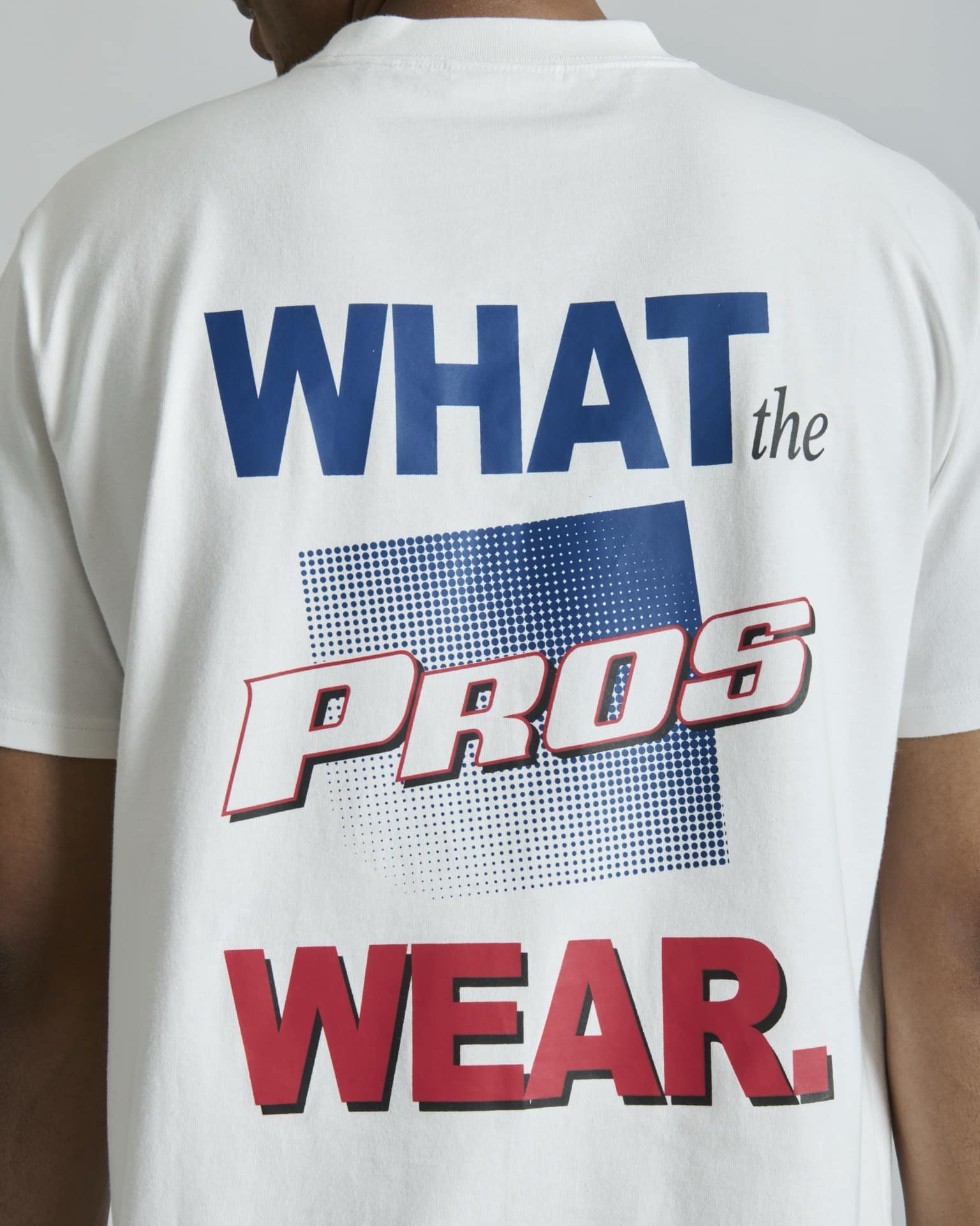 Go Pro Graphic College White T-Shirt