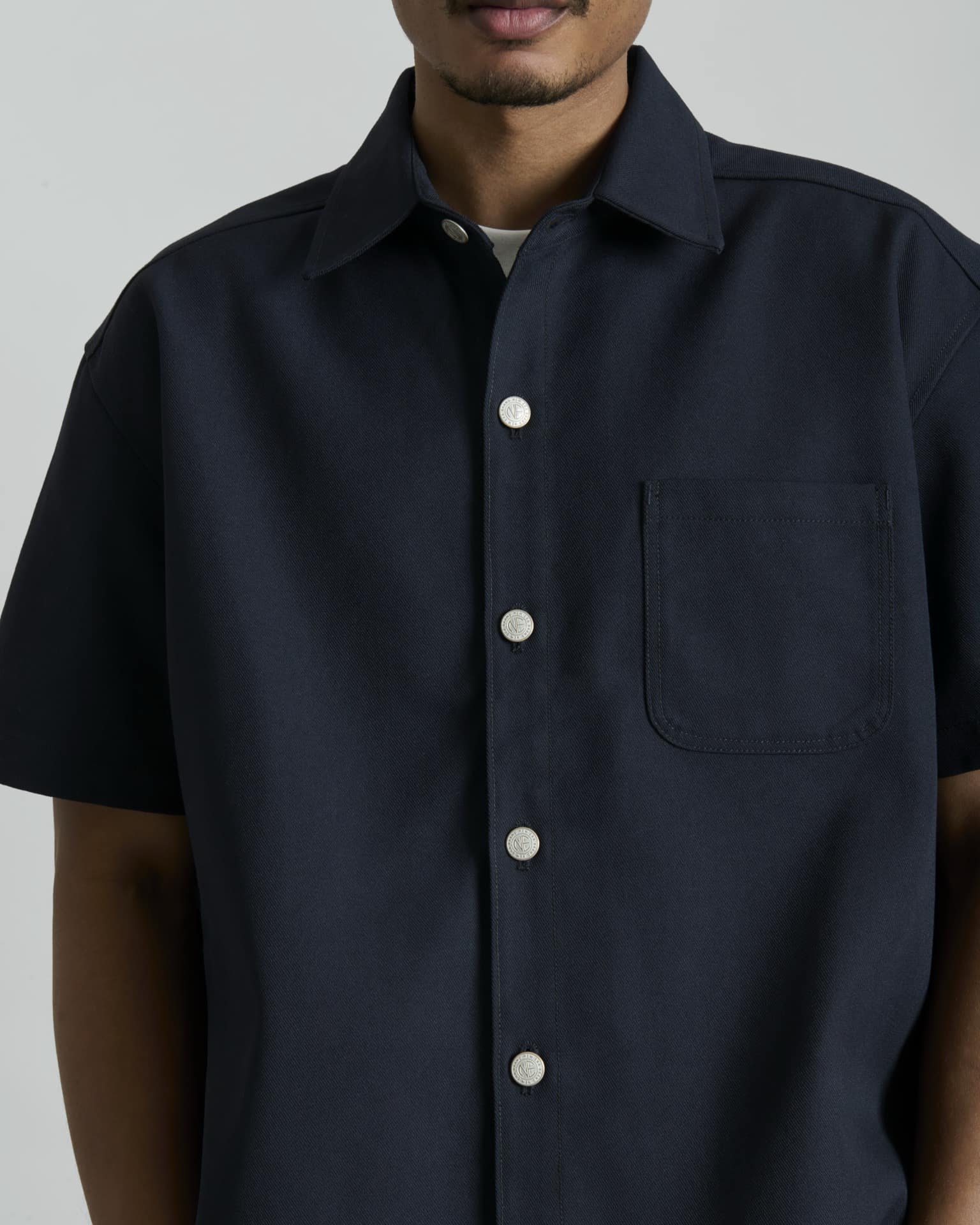 Founders Navy Work Shirt
