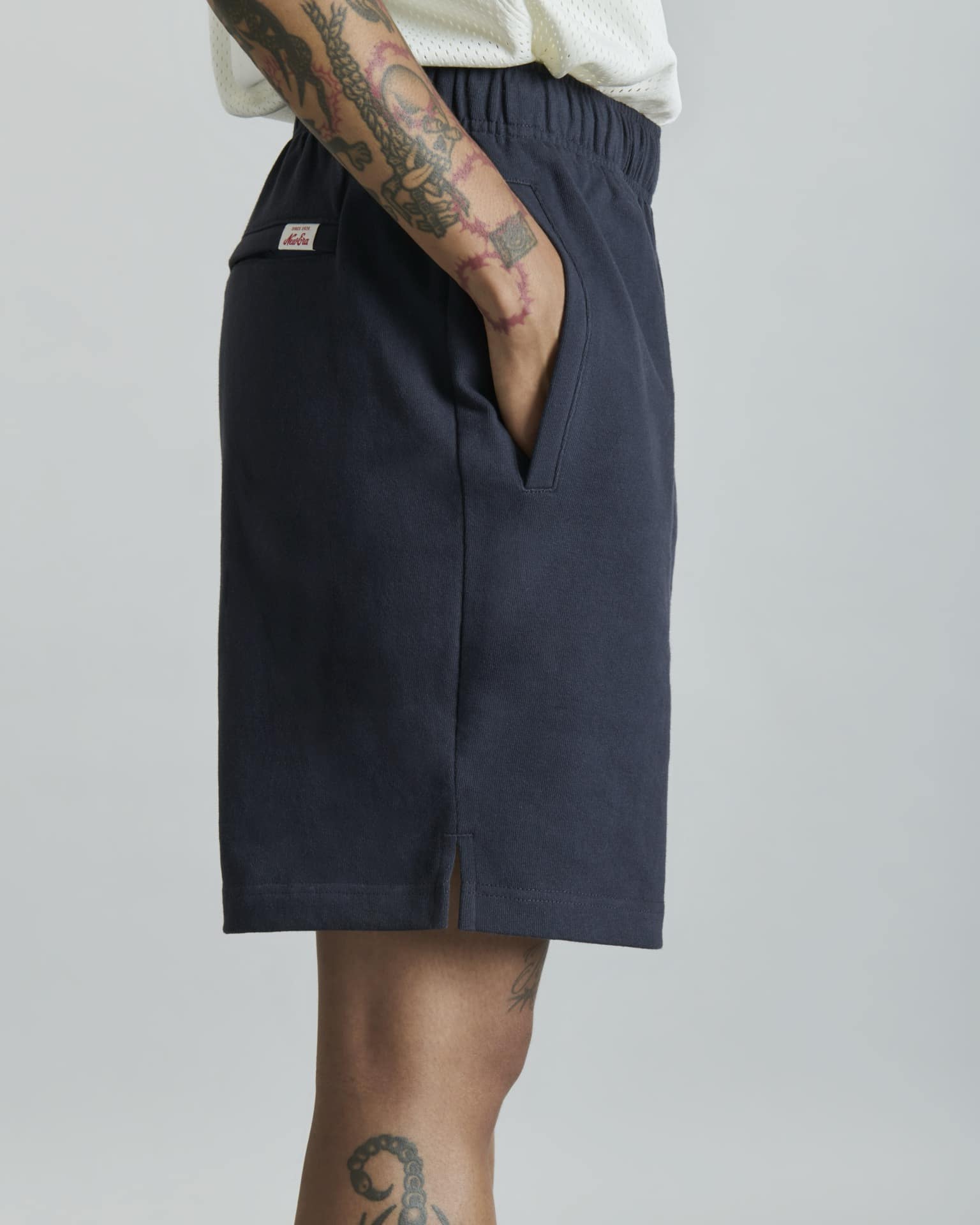 Alden Navy Sweatshorts