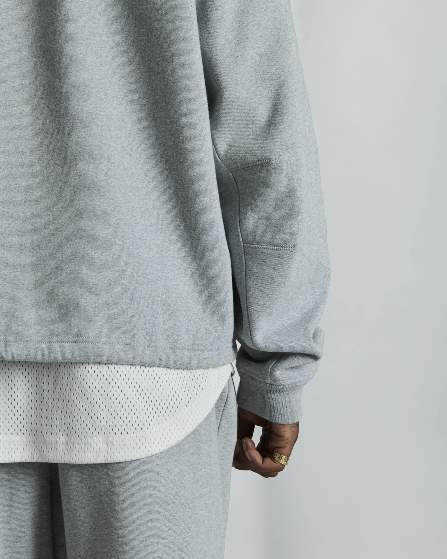 Alden Heather Gray Crewneck